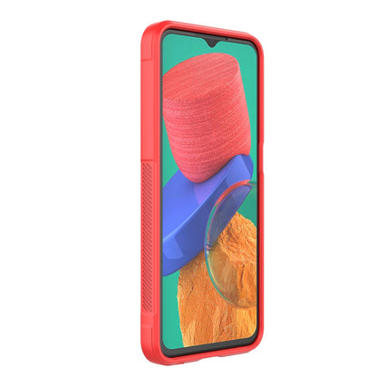 Samsung Galaxy M33 5G Magic Shield Phone Case – Durable TPU + Flannel, Stylish Protection, Brightly Coloured, Wear-Resistant-buycases.co.uk