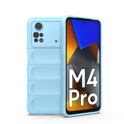 Xiaomi Poco M4 Pro 4G Magic Shield Phone Case – Durable TPU + Flannel, Stylish Protection, Brightly Coloured, Wear-Resistant-buycases.co.uk