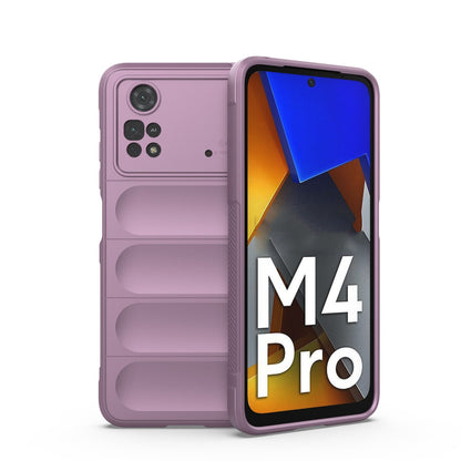 Xiaomi Poco M4 Pro 4G Magic Shield Phone Case – Durable TPU + Flannel, Stylish Protection, Brightly Coloured, Wear-Resistant-buycases.co.uk