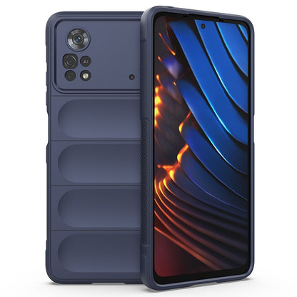 Xiaomi Poco X4 Pro 5G Magic Shield Phone Case - Durable TPU + Flannel, Stylish Protection, Brightly Coloured, Wear-Resistant-buycases.co.uk