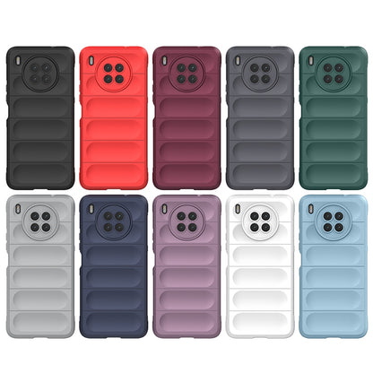 Huawei Nova 8i Magic Shield Phone Case - Durable TPU + Flannel, Stylish Protection, Brightly Coloured, Wear-Resistant-buycases.co.uk