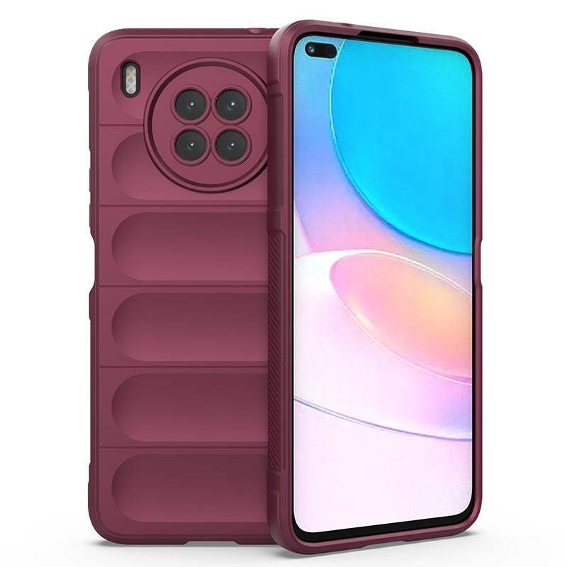 Huawei Nova 8i Magic Shield Phone Case - Durable TPU + Flannel, Stylish Protection, Brightly Coloured, Wear-Resistant-buycases.co.uk