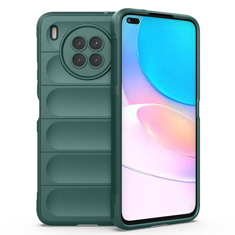 Huawei Nova 8i Magic Shield Phone Case - Durable TPU + Flannel, Stylish Protection, Brightly Coloured, Wear-Resistant-buycases.co.uk