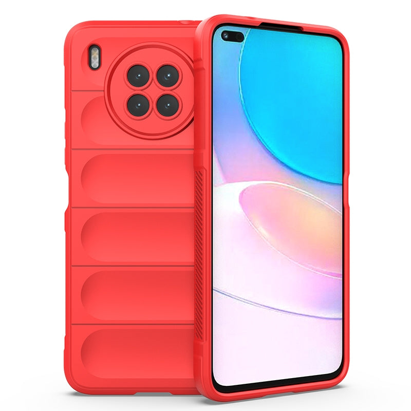 Huawei Nova 8i Magic Shield Phone Case - Durable TPU + Flannel, Stylish Protection, Brightly Coloured, Wear-Resistant-buycases.co.uk