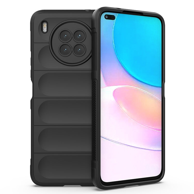 Huawei Nova 8i Magic Shield Phone Case - Durable TPU + Flannel, Stylish Protection, Brightly Coloured, Wear-Resistant-buycases.co.uk