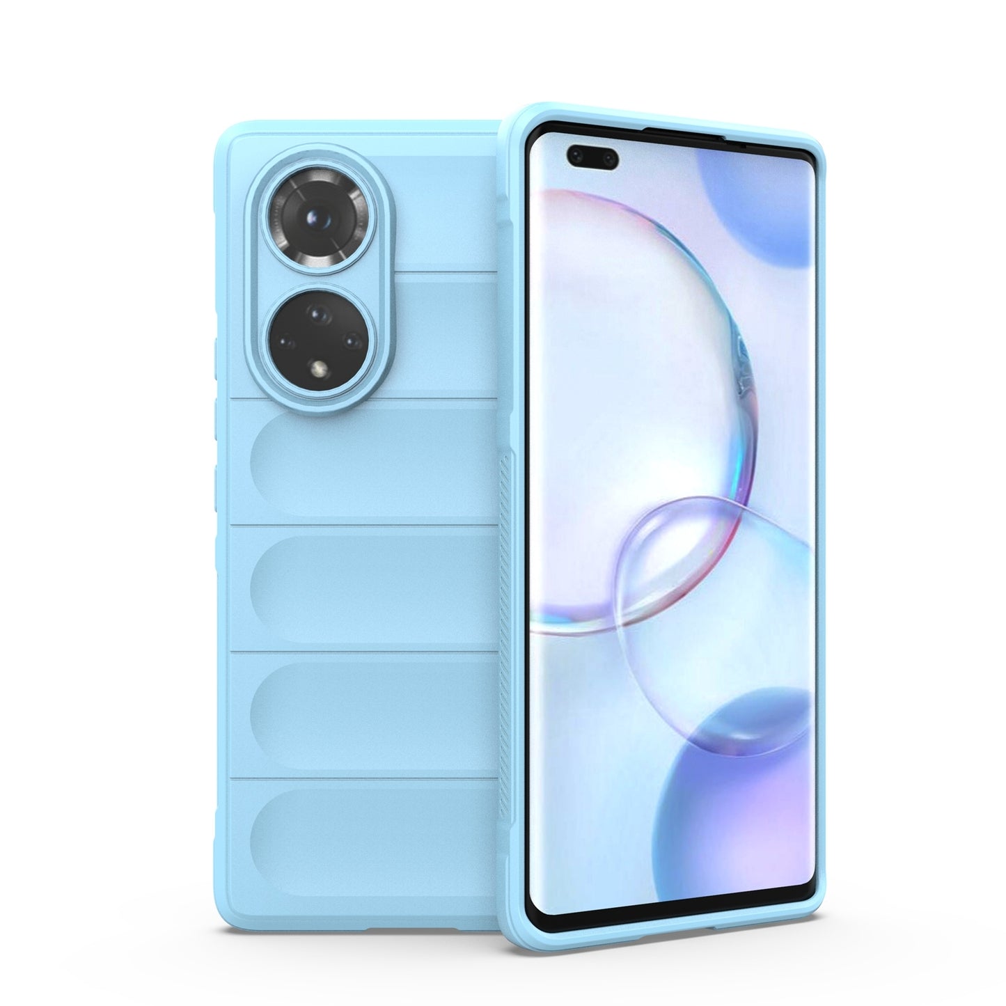 Huawei Nova 9 Pro Magic Shield Phone Case - Durable TPU + Flannel, Stylish Protection, Brightly Coloured, Wear-Resistant-buycases.co.uk