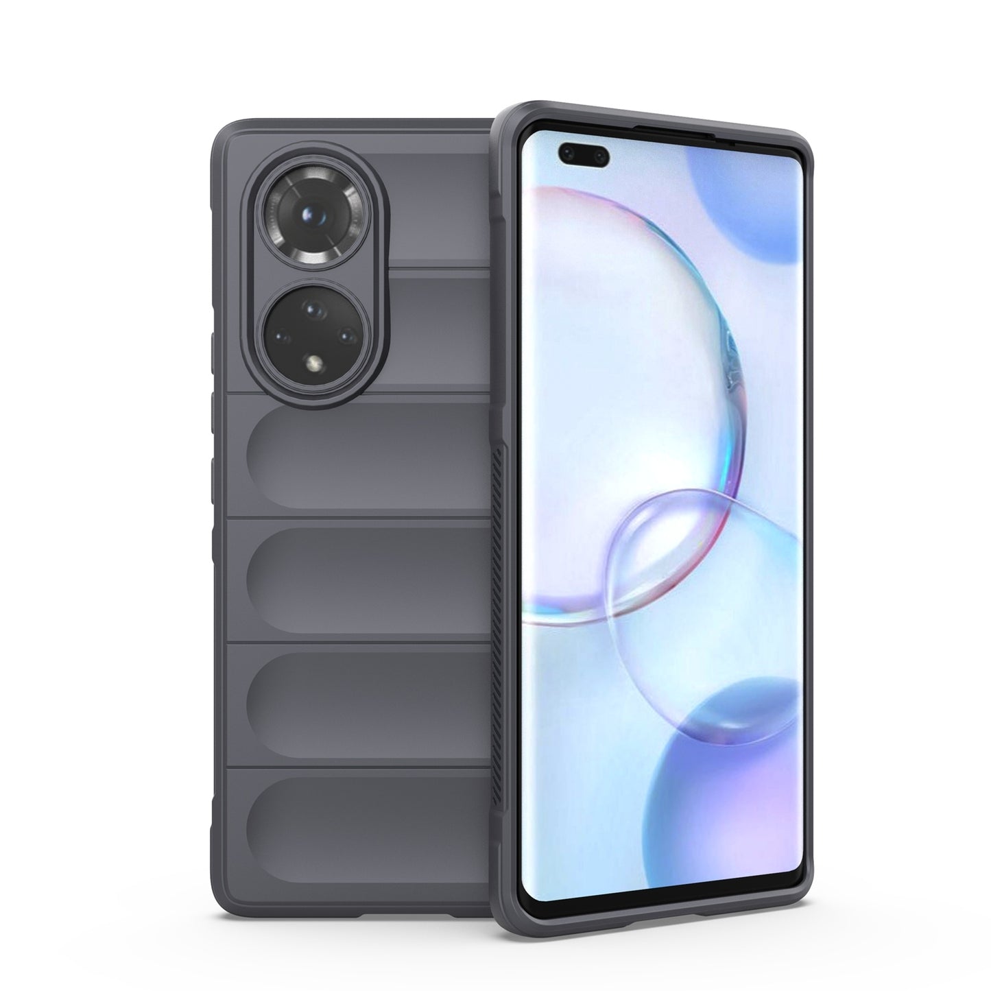 Huawei Nova 9 Pro Magic Shield Phone Case - Durable TPU + Flannel, Stylish Protection, Brightly Coloured, Wear-Resistant-buycases.co.uk