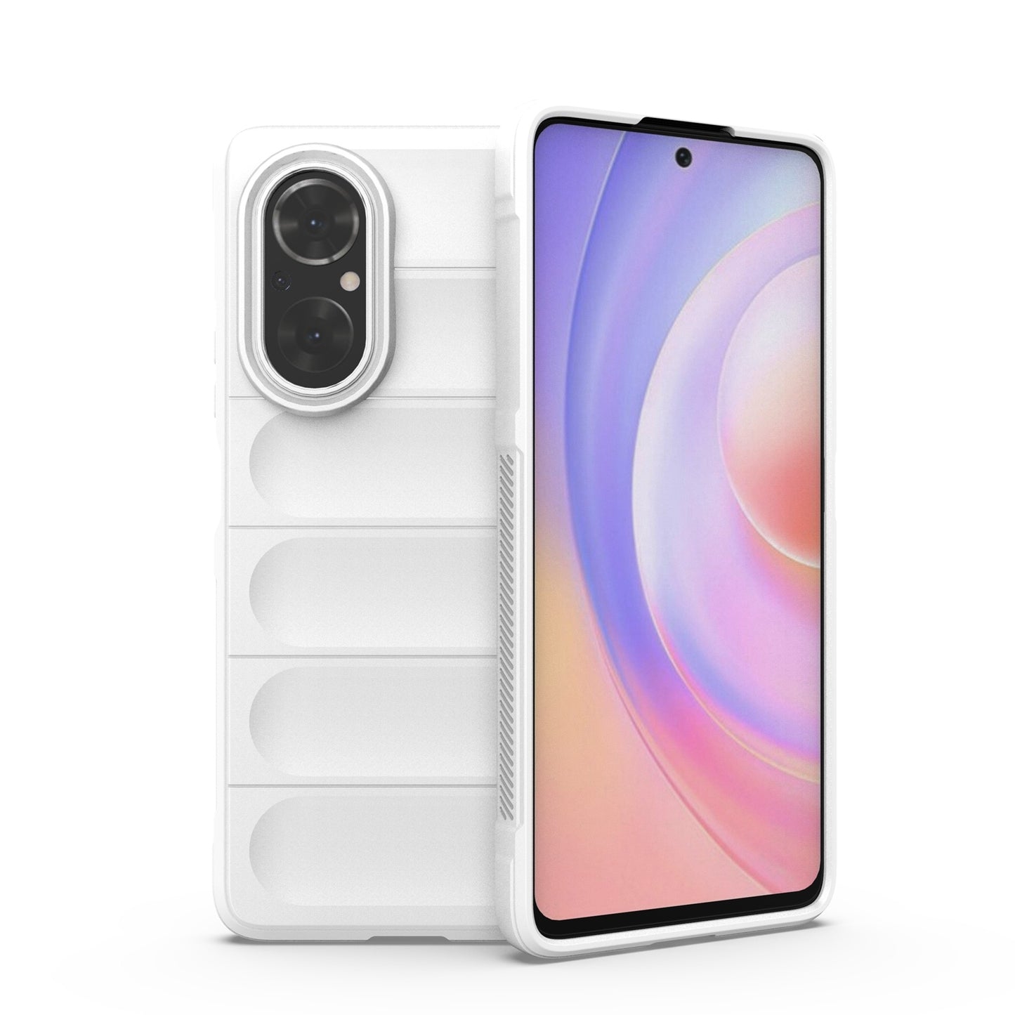 Huawei Nova 9 SE Magic Shield Phone Case - Durable TPU + Flannel, Stylish Protection, Brightly Coloured, Wear-Resistant-buycases.co.uk