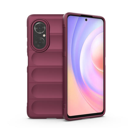 Huawei Nova 9 SE Magic Shield Phone Case - Durable TPU + Flannel, Stylish Protection, Brightly Coloured, Wear-Resistant-buycases.co.uk