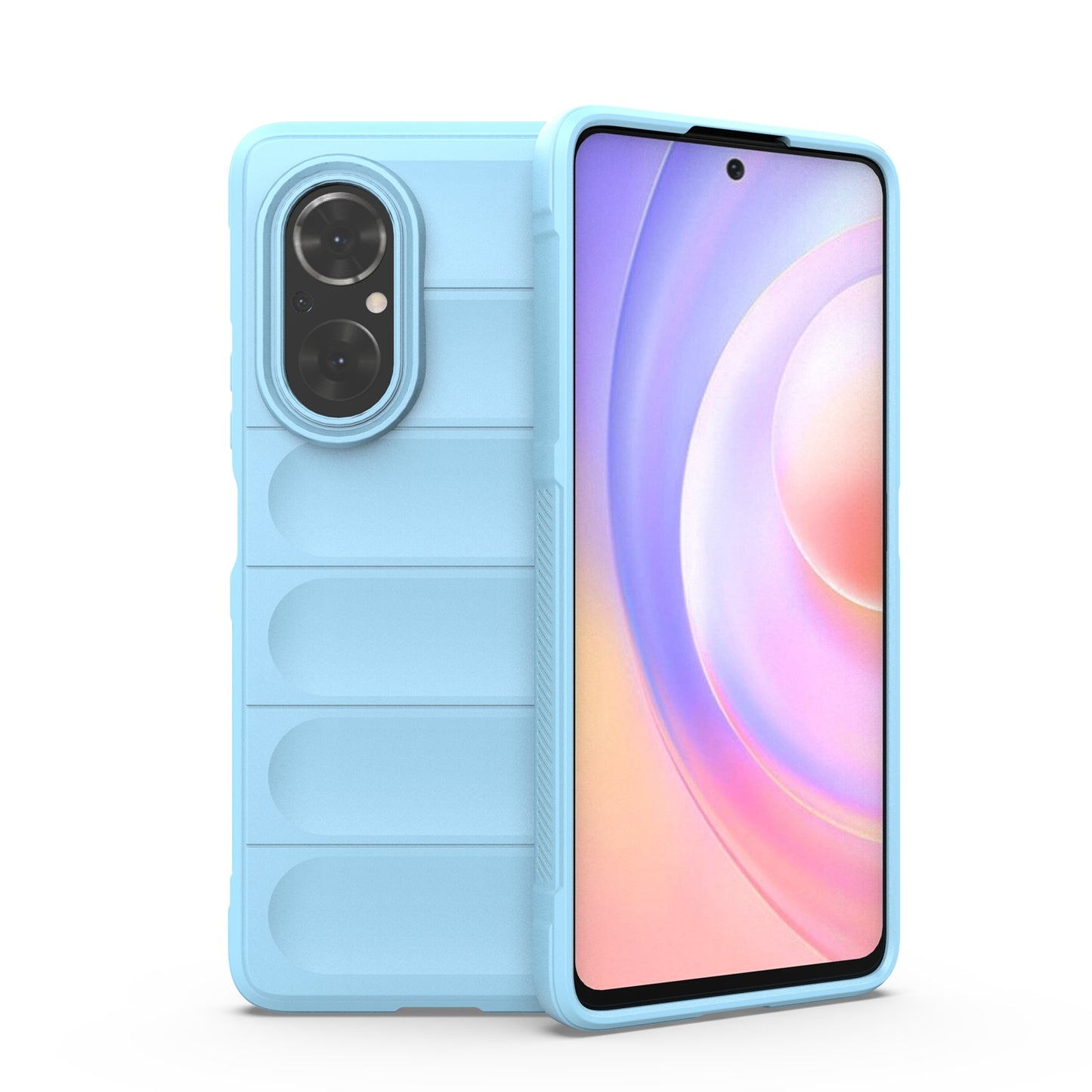 Huawei Nova 9 SE Magic Shield Phone Case - Durable TPU + Flannel, Stylish Protection, Brightly Coloured, Wear-Resistant-buycases.co.uk