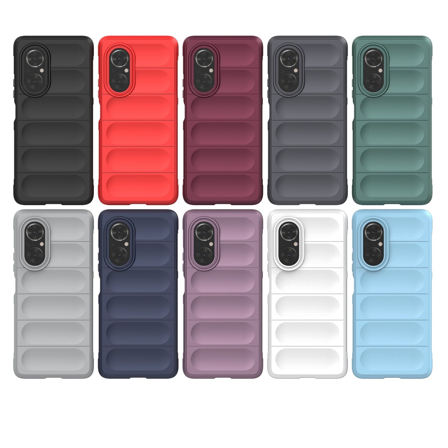 Huawei Nova 9 SE Magic Shield Phone Case - Durable TPU + Flannel, Stylish Protection, Brightly Coloured, Wear-Resistant-buycases.co.uk