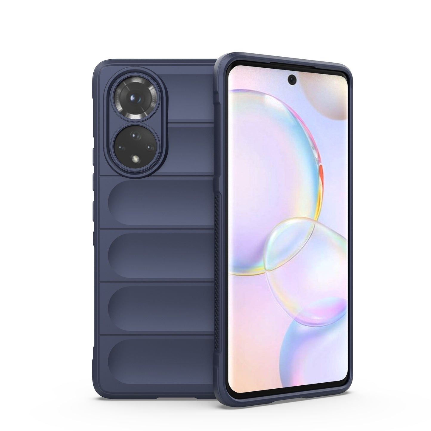 Huawei Nova 9 Magic Shield Phone Case - Durable TPU + Flannel, Stylish Protection, Brightly Coloured, Wear-Resistant-buycases.co.uk