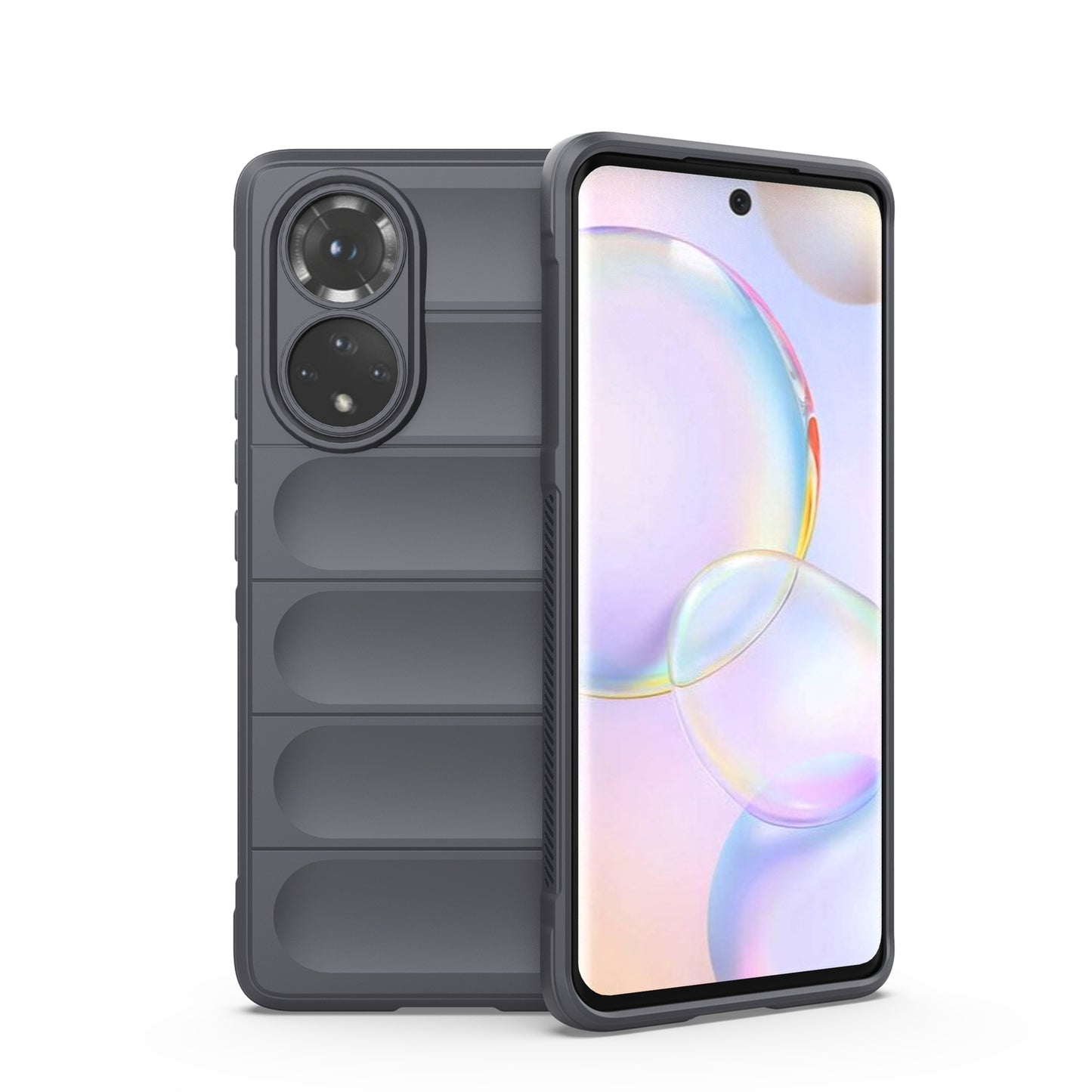 Huawei Nova 9 Magic Shield Phone Case - Durable TPU + Flannel, Stylish Protection, Brightly Coloured, Wear-Resistant-buycases.co.uk