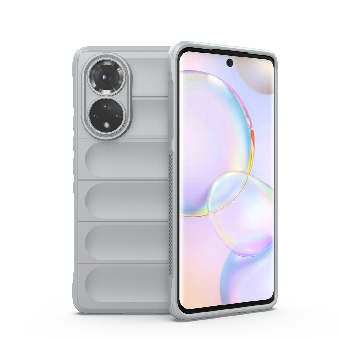Huawei Nova 9 Magic Shield Phone Case - Durable TPU + Flannel, Stylish Protection, Brightly Coloured, Wear-Resistant-buycases.co.uk