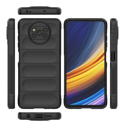 Xiaomi Poco X3 NFC Magic Shield Phone Case – Durable TPU + Flannel, Stylish Protection, Brightly Coloured, Wear-Resistant-buycases.co.uk