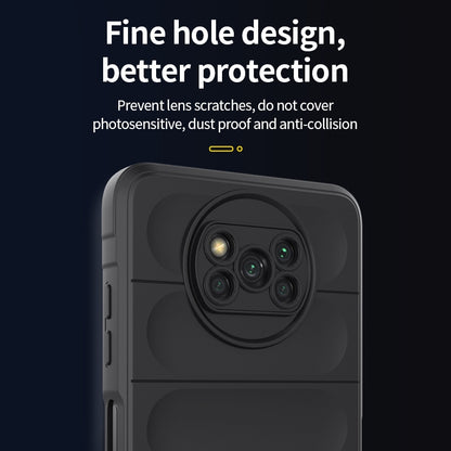 Xiaomi Poco X3 NFC Magic Shield Phone Case – Durable TPU + Flannel, Stylish Protection, Brightly Coloured, Wear-Resistant-buycases.co.uk