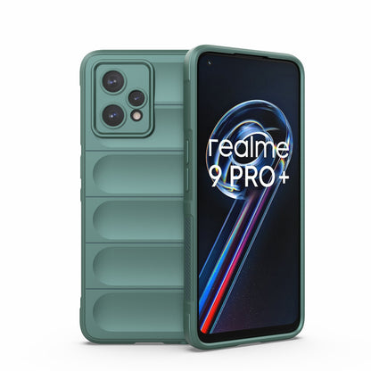 OPPO Realme 9 Pro+ Magic Shield Phone Case – Durable TPU + Flannel, Stylish Protection, Brightly Coloured, Wear-Resistant-buycases.co.uk