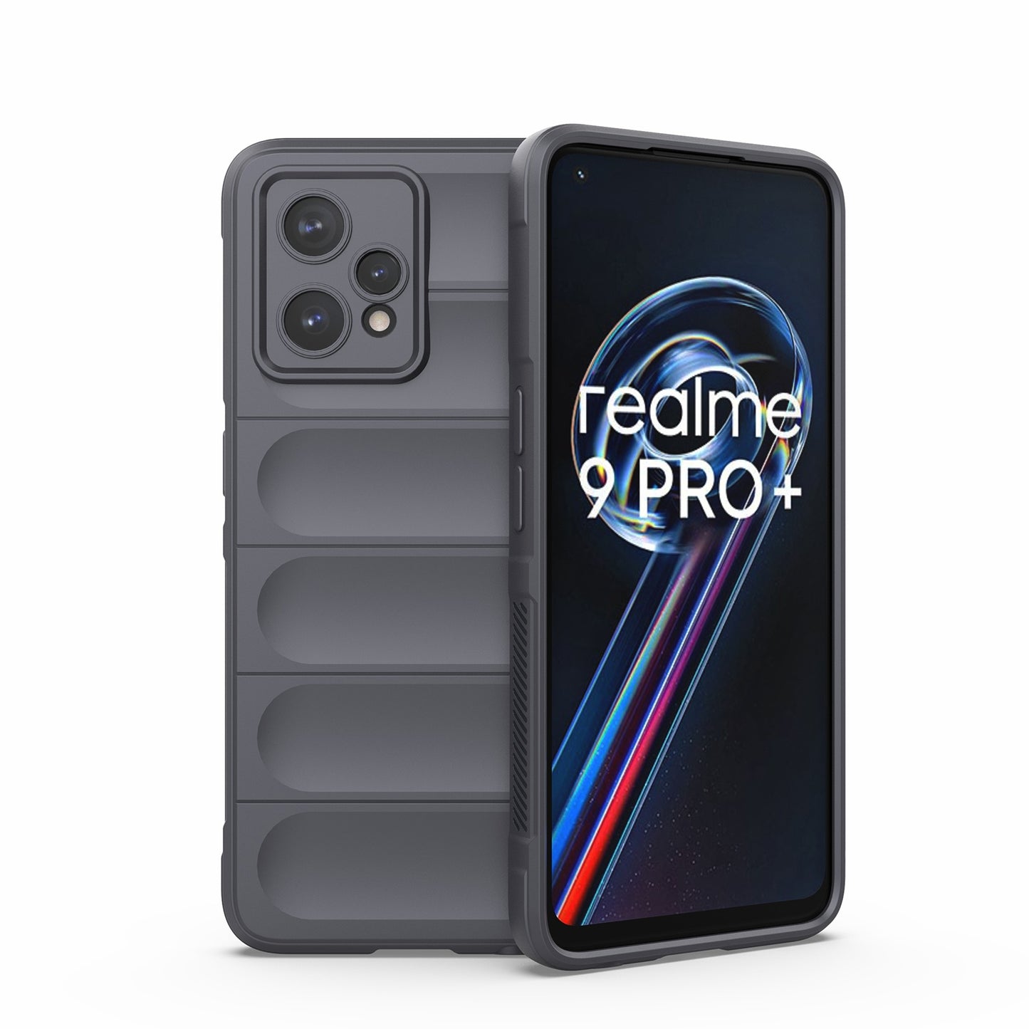 OPPO Realme 9 Pro+ Magic Shield Phone Case – Durable TPU + Flannel, Stylish Protection, Brightly Coloured, Wear-Resistant-buycases.co.uk