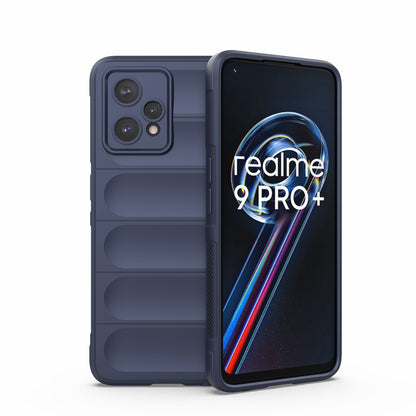 OPPO Realme 9 Pro+ Magic Shield Phone Case – Durable TPU + Flannel, Stylish Protection, Brightly Coloured, Wear-Resistant-buycases.co.uk