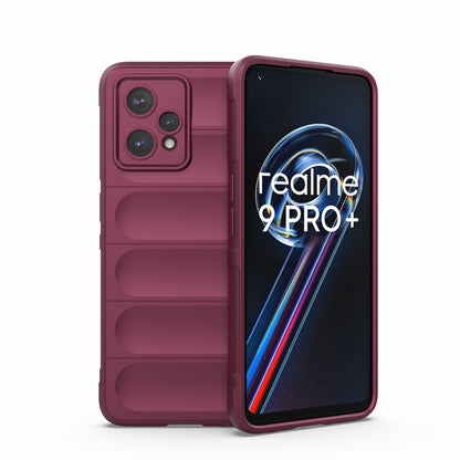 OPPO Realme 9 Pro+ Magic Shield Phone Case – Durable TPU + Flannel, Stylish Protection, Brightly Coloured, Wear-Resistant-buycases.co.uk