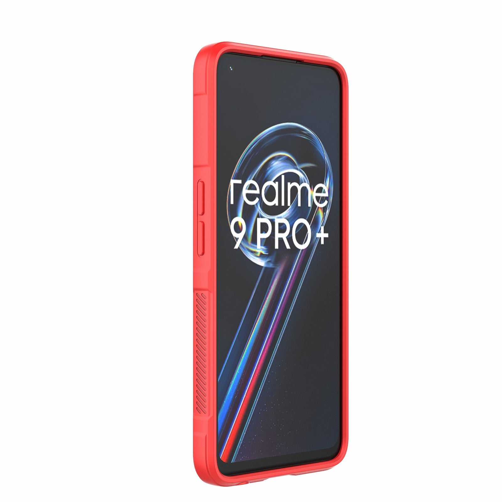 OPPO Realme 9 Pro+ Magic Shield Phone Case – Durable TPU + Flannel, Stylish Protection, Brightly Coloured, Wear-Resistant-buycases.co.uk