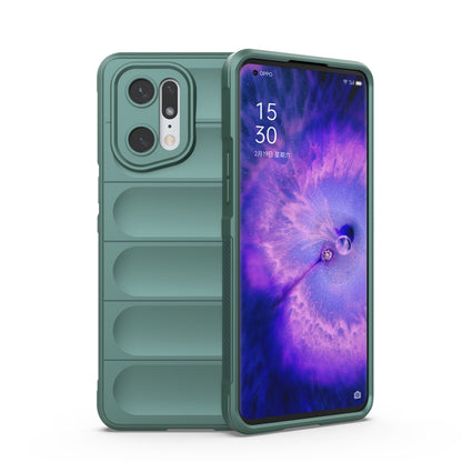 OPPO Find X5 Pro Magic Shield Phone Case – Durable TPU + Flannel, Stylish Protection, Brightly Coloured, Wear-Resistant-buycases.co.uk