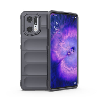 OPPO Find X5 Pro Magic Shield Phone Case – Durable TPU + Flannel, Stylish Protection, Brightly Coloured, Wear-Resistant-buycases.co.uk