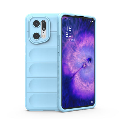 OPPO Find X5 Pro Magic Shield Phone Case – Durable TPU + Flannel, Stylish Protection, Brightly Coloured, Wear-Resistant-buycases.co.uk