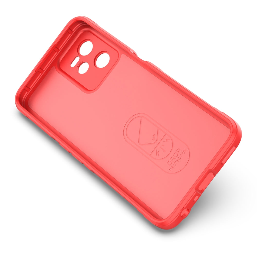 OPPO Realme C35 Magic Shield Phone Case – Durable TPU + Flannel, Stylish Protection, Brightly Coloured, Wear-Resistant-buycases.co.uk