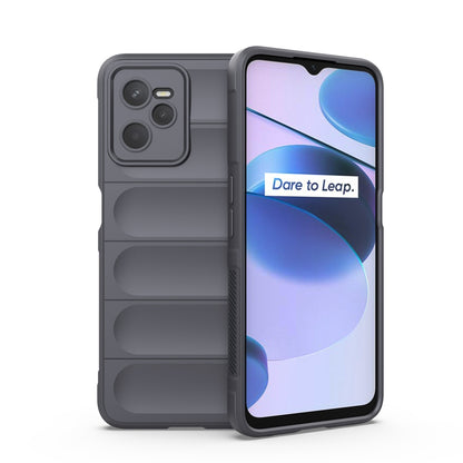 OPPO Realme C35 Magic Shield Phone Case – Durable TPU + Flannel, Stylish Protection, Brightly Coloured, Wear-Resistant-buycases.co.uk