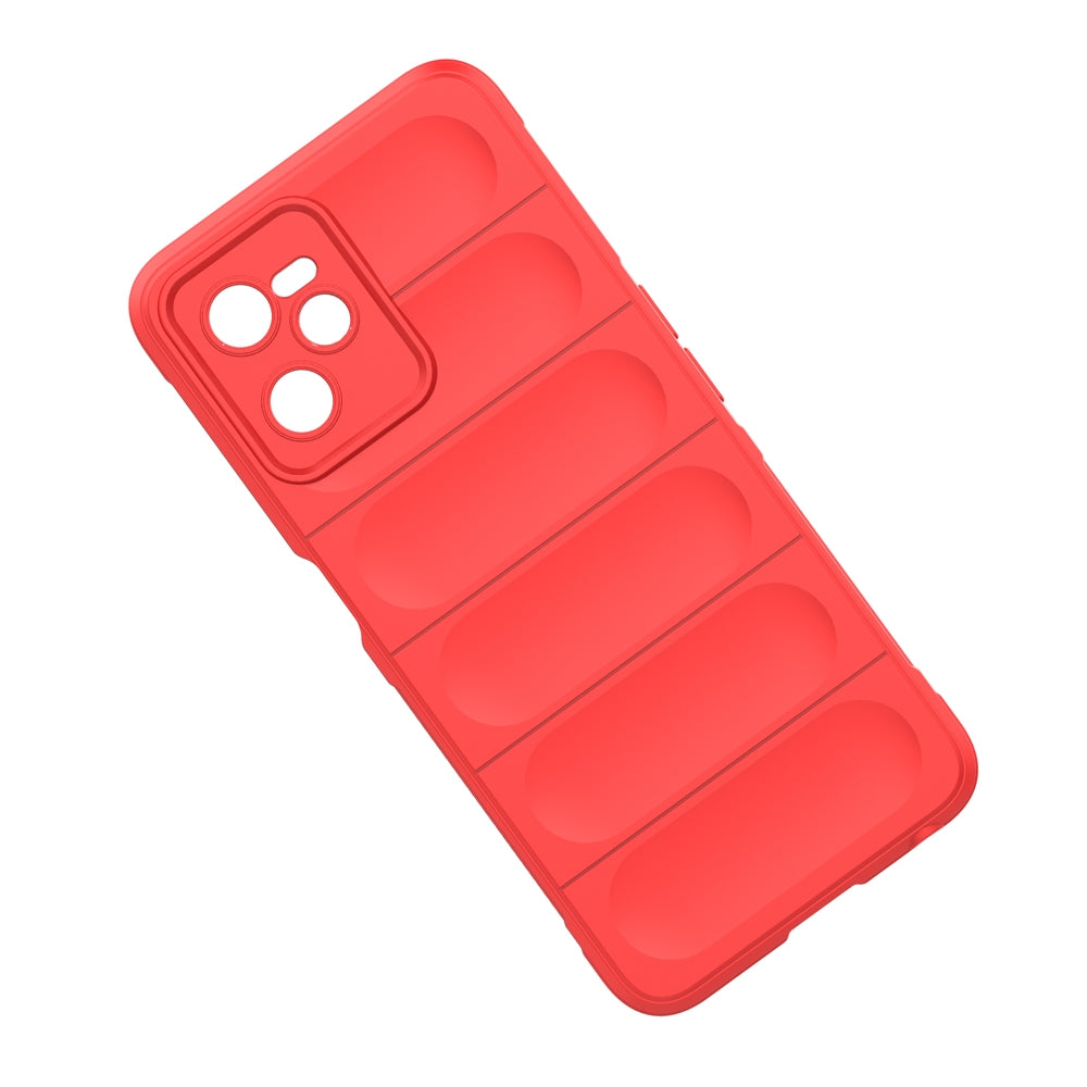 OPPO Realme C35 Magic Shield Phone Case – Durable TPU + Flannel, Stylish Protection, Brightly Coloured, Wear-Resistant-buycases.co.uk