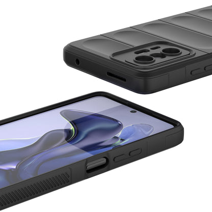 Xiaomi 11T Magic Shield Phone Case – Durable TPU + Flannel, Stylish Protection, Brightly Coloured, Wear-Resistant-buycases.co.uk