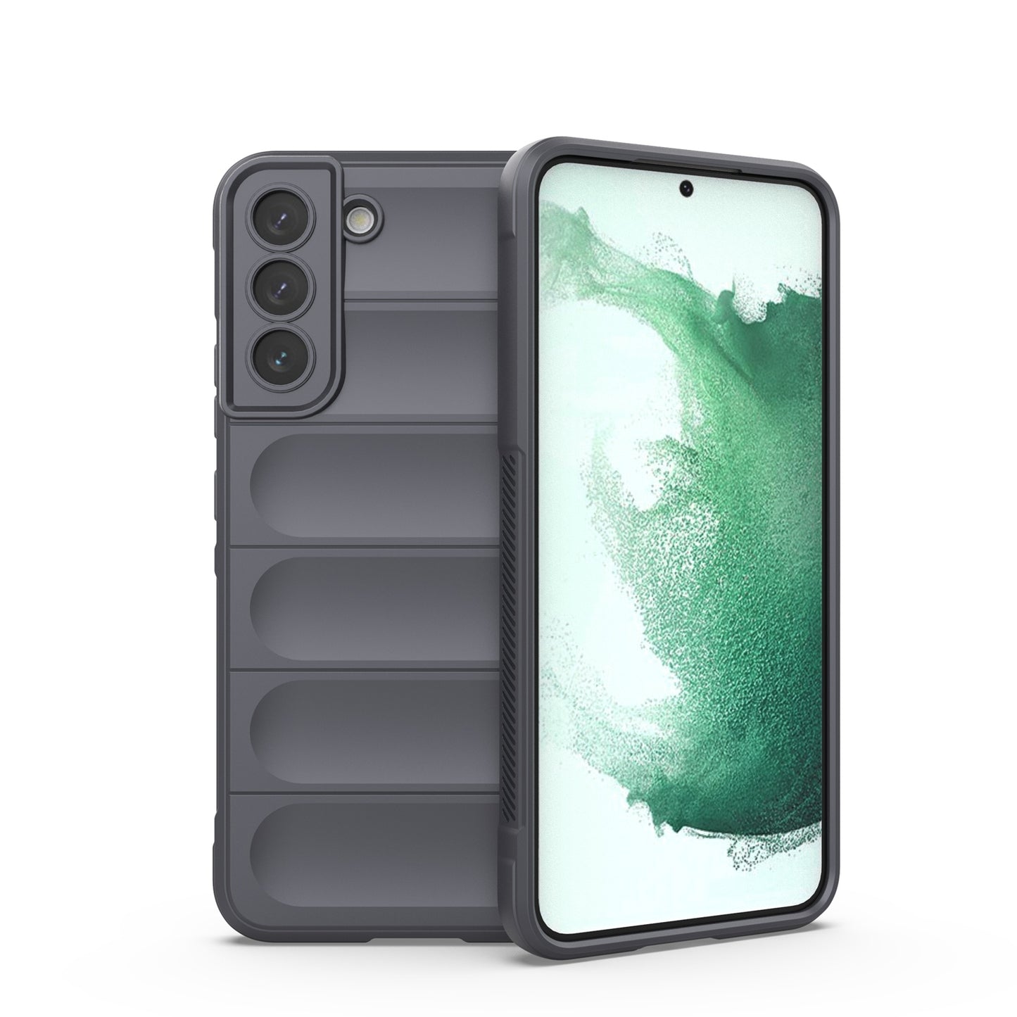 Samsung Galaxy S22+ 5G Magic Shield Phone Case – Durable TPU + Flannel, Stylish Protection, Brightly Coloured, Wear-Resistant-buycases.co.uk