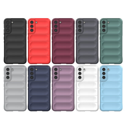 Samsung Galaxy S22+ 5G Magic Shield Phone Case – Durable TPU + Flannel, Stylish Protection, Brightly Coloured, Wear-Resistant-buycases.co.uk