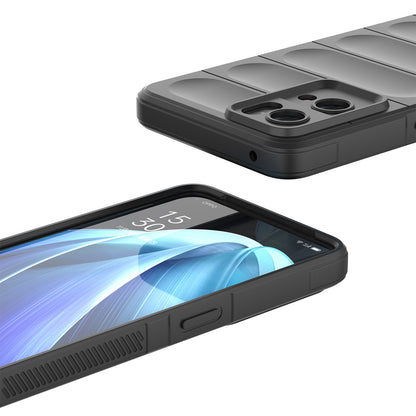 OPPO Reno7 Pro 5G Magic Shield Phone Case – Durable TPU + Flannel, Stylish Protection, Brightly Coloured, Wear-Resistant-buycases.co.uk