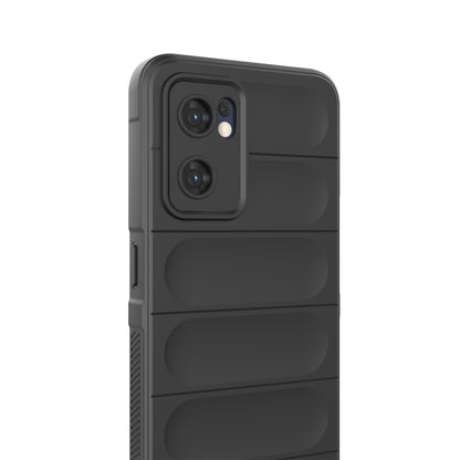 OPPO Reno7 5G Global Magic Shield Phone Case – Durable TPU + Flannel, Stylish Protection, Brightly Coloured, Wear-Resistant-buycases.co.uk