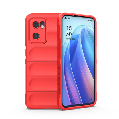 OPPO Find X5 Lite Magic Shield Phone Case – Durable TPU + Flannel, Stylish Protection, Brightly Coloured, Wear-Resistant-buycases.co.uk
