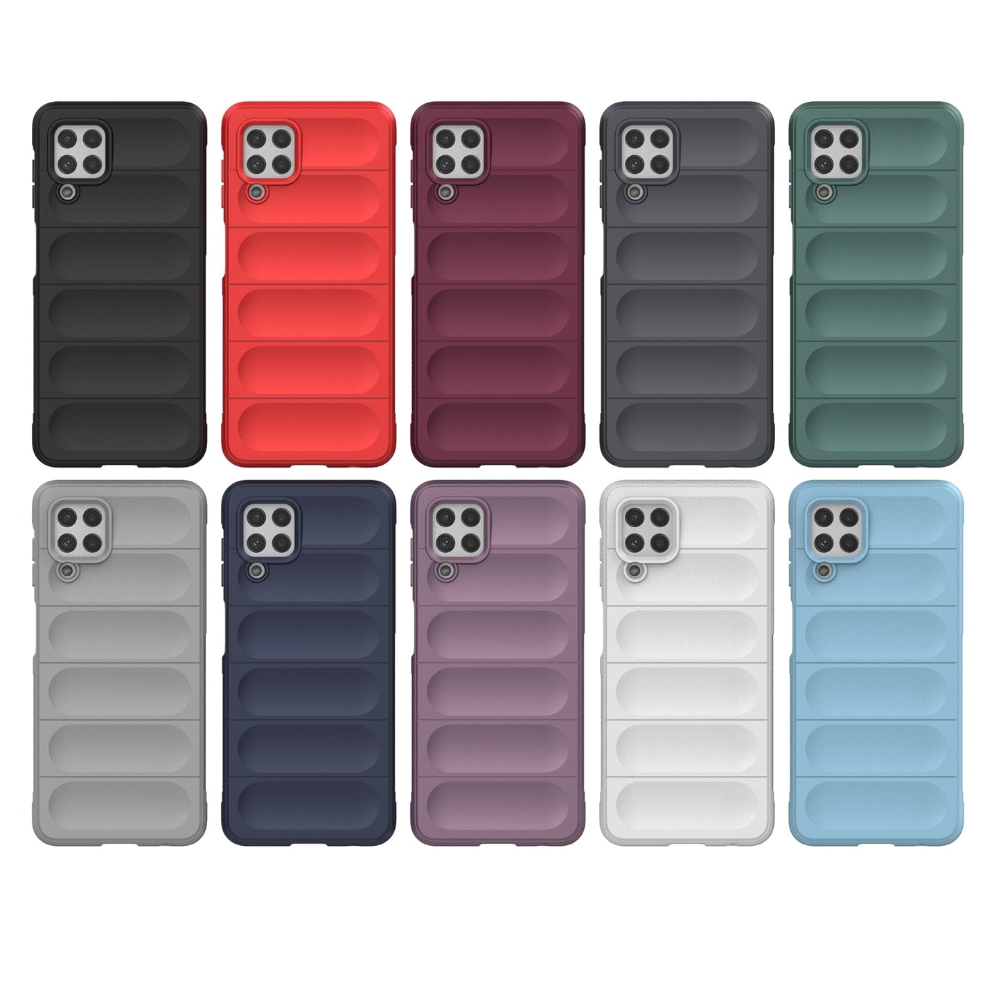 Samsung Galaxy A22 4G Magic Shield Phone Case - Durable TPU + Flannel, Stylish Protection, Brightly Coloured, Wear-Resistant-buycases.co.uk