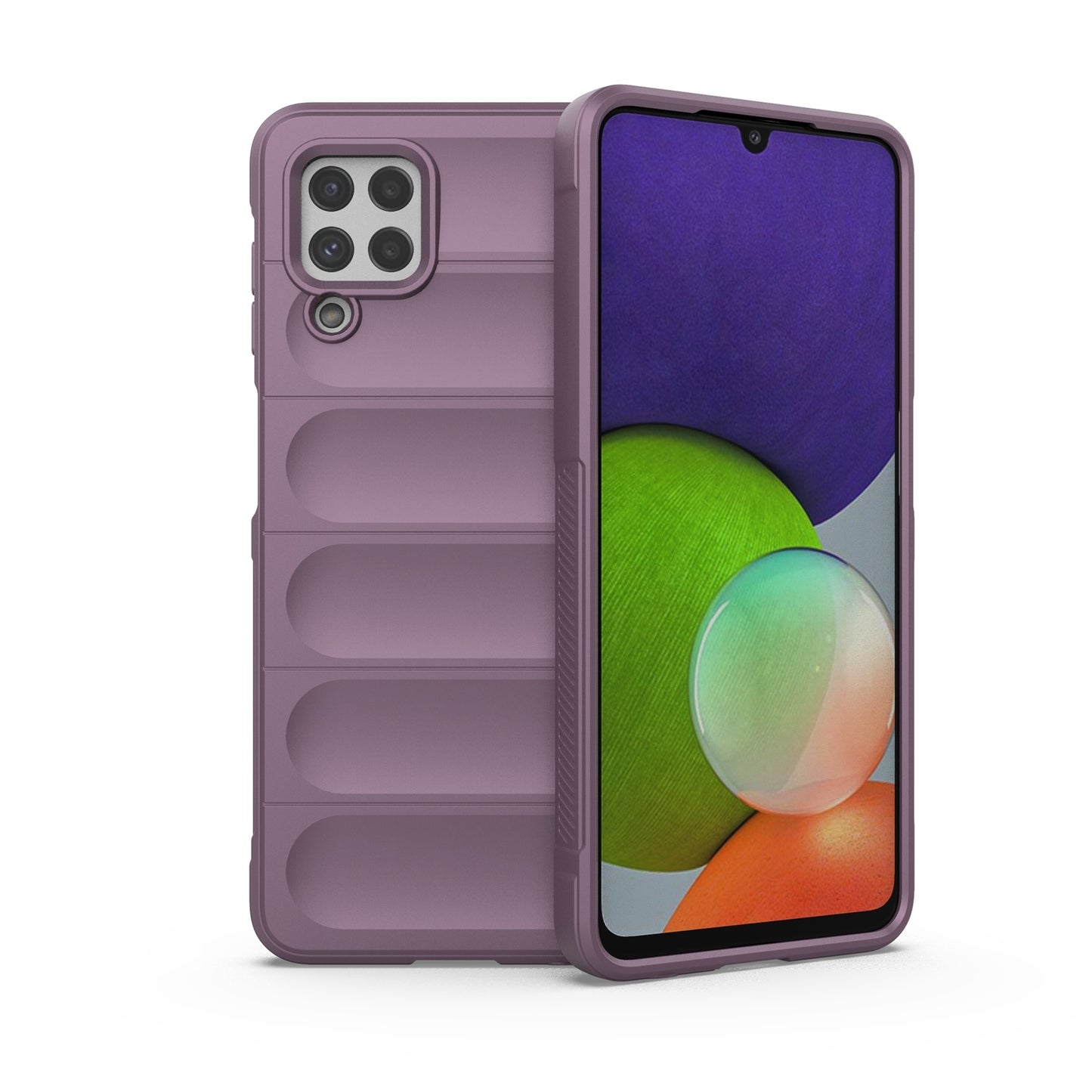 Samsung Galaxy M32 Magic Shield Phone Case - Durable TPU + Flannel, Stylish Protection, Brightly Coloured, Wear-Resistant-buycases.co.uk