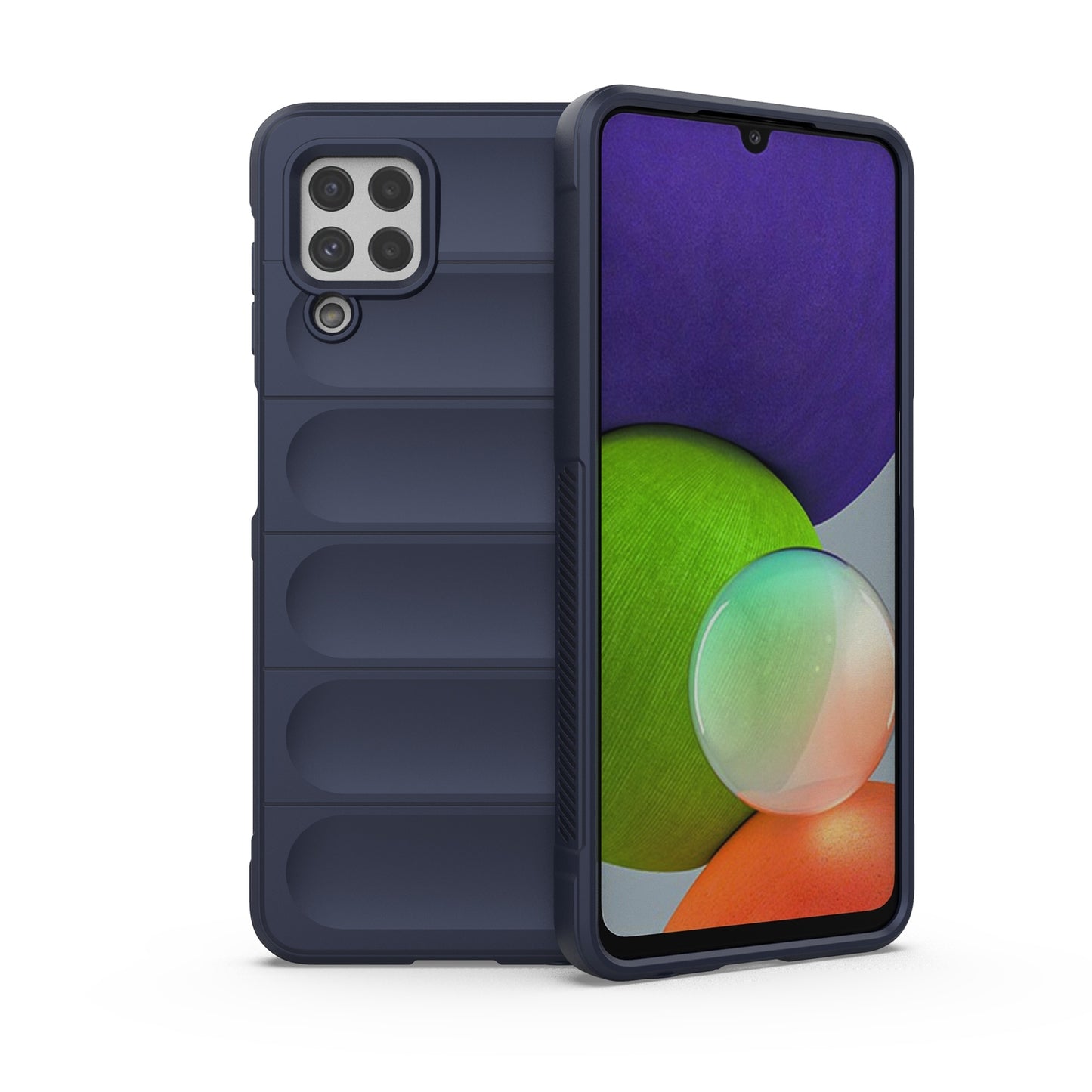 Samsung Galaxy M32 Magic Shield Phone Case - Durable TPU + Flannel, Stylish Protection, Brightly Coloured, Wear-Resistant-buycases.co.uk