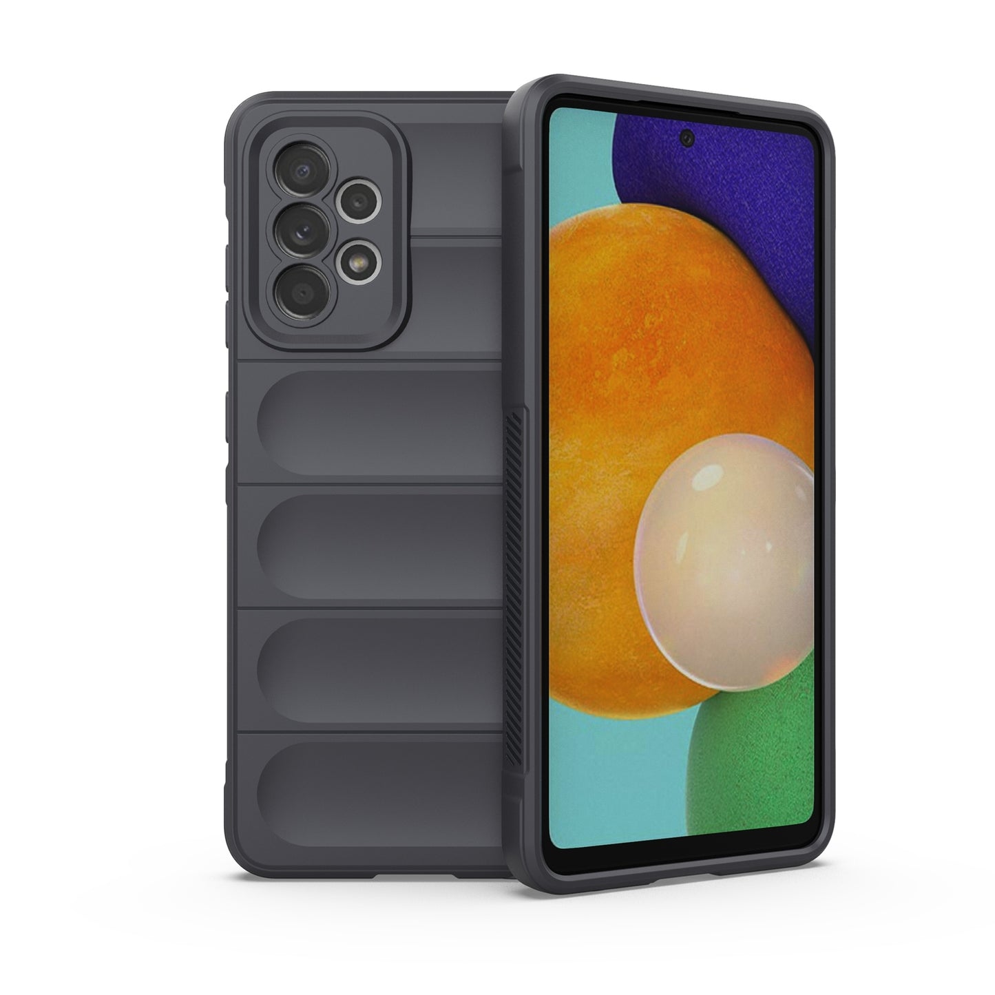 Samsung Galaxy A52 5G Magic Shield Phone Case - Durable TPU + Flannel, Stylish Protection, Brightly Coloured, Wear-Resistant-buycases.co.uk
