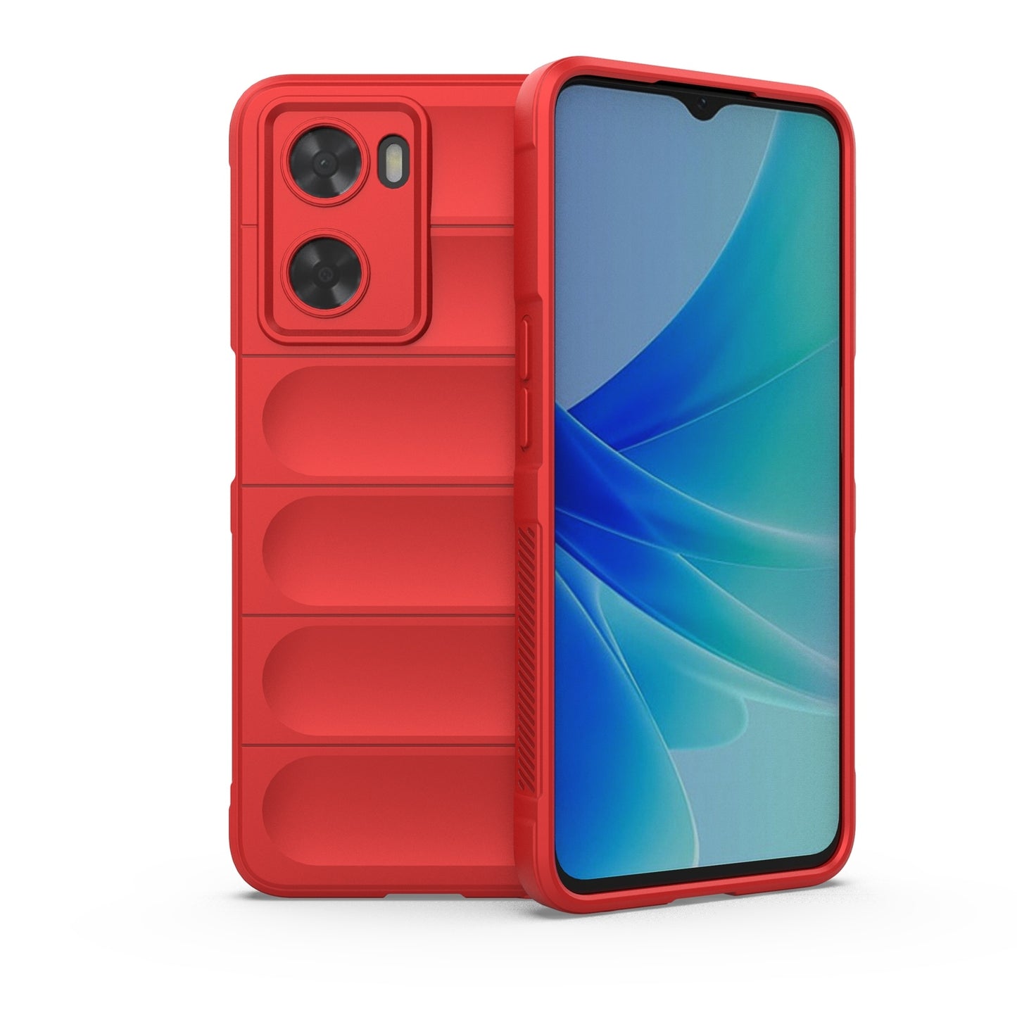 OPPO A57 4G Global Magic Shield Phone Case – Durable TPU + Flannel, Stylish Protection, Brightly Coloured, Wear-Resistant-buycases.co.uk