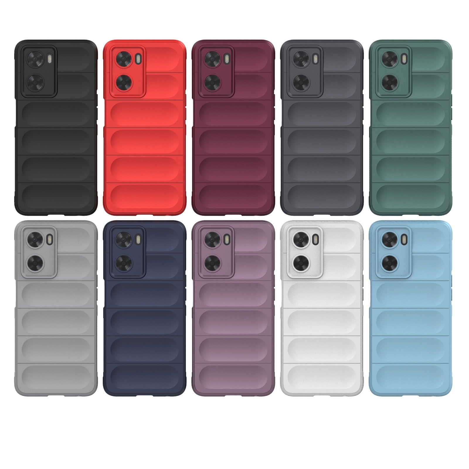 OPPO A57 4G Global Magic Shield Phone Case – Durable TPU + Flannel, Stylish Protection, Brightly Coloured, Wear-Resistant-buycases.co.uk