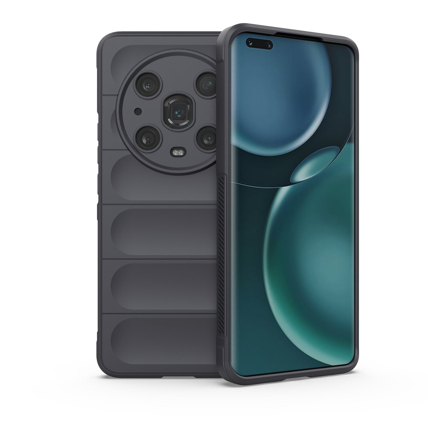 Honor Magic4 Pro Magic Shield Phone Case – Durable TPU + Flannel, Stylish Protection, Brightly Coloured, Wear-Resistant-buycases.co.uk