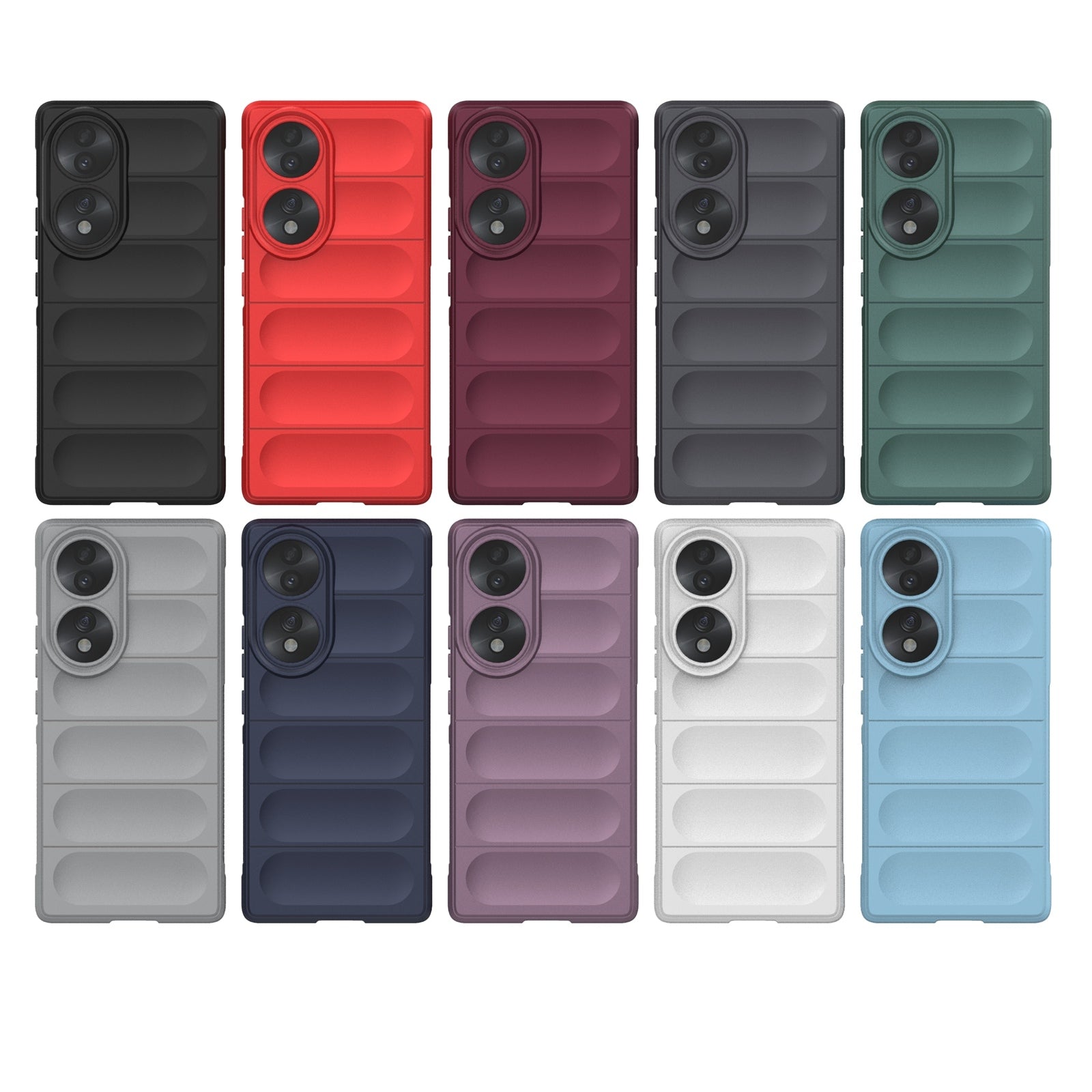 Honor 70 5G Magic Shield Phone Case - Durable TPU + Flannel, Stylish Protection, Brightly Coloured, Wear-Resistant-buycases.co.uk