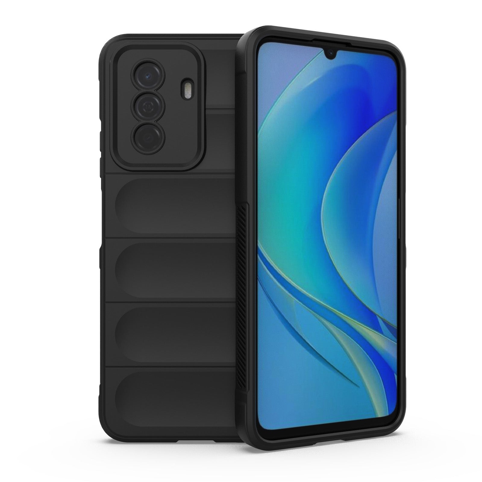 Huawei Nova Y70 Magic Shield Phone Case – Durable TPU + Flannel, Stylish Protection, Brightly Coloured, Wear-Resistant-buycases.co.uk