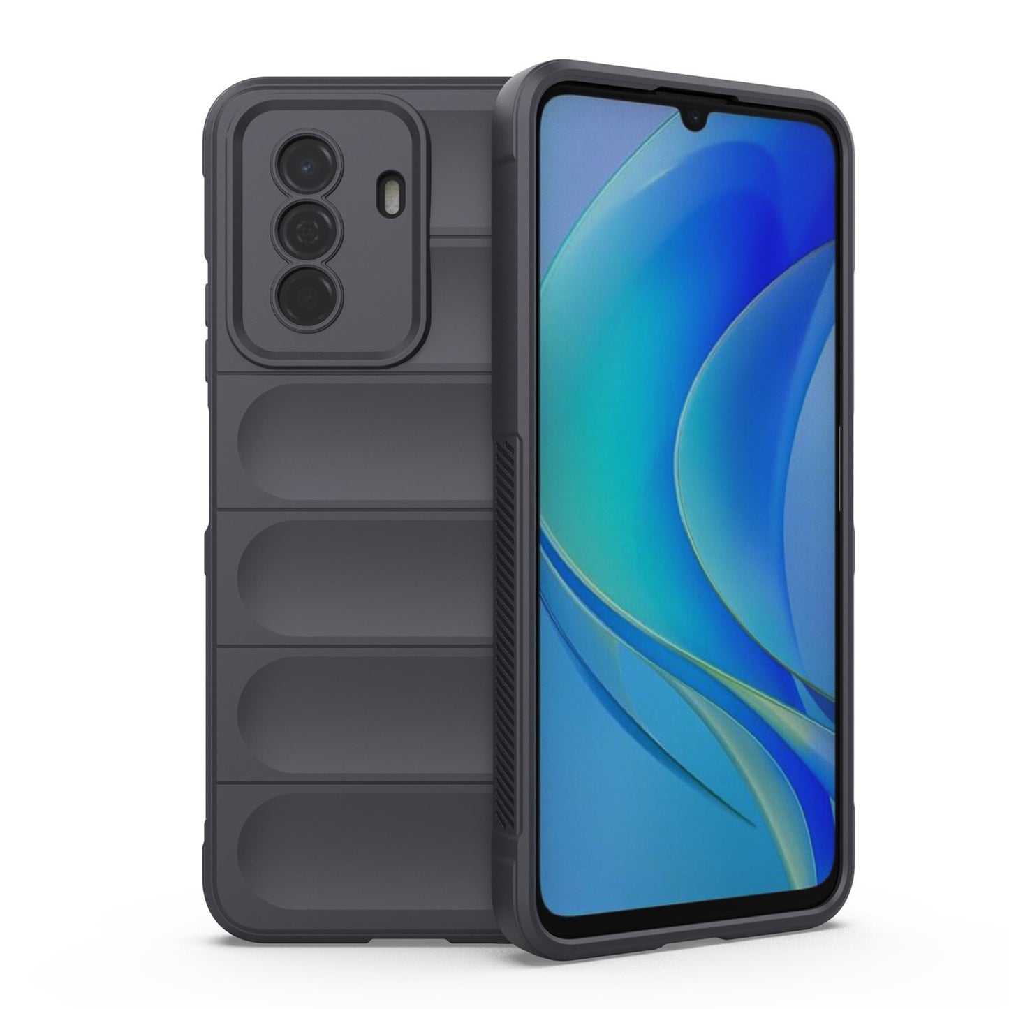 Huawei Nova Y70 Magic Shield Phone Case – Durable TPU + Flannel, Stylish Protection, Brightly Coloured, Wear-Resistant-buycases.co.uk