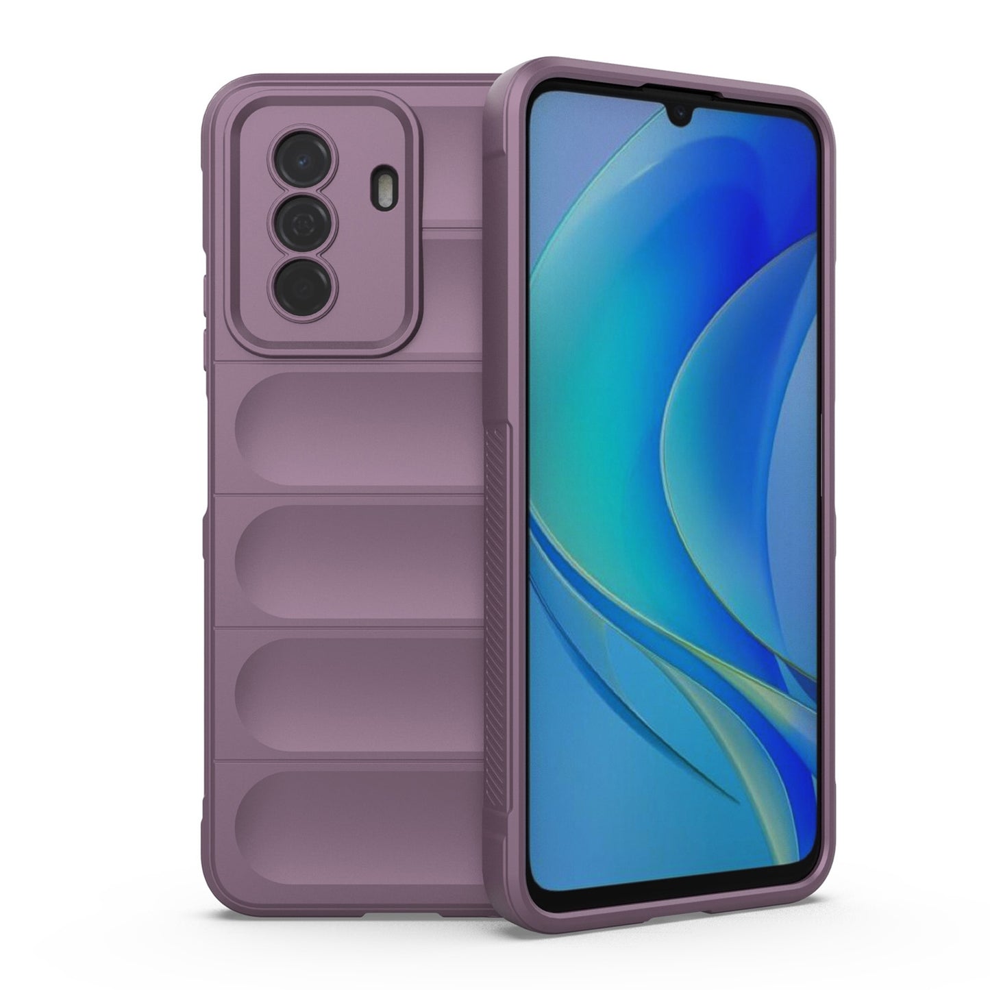 Huawei Enjoy 50 4G Magic Shield Phone Case – Durable TPU + Flannel, Stylish Protection, Brightly Coloured, Wear-Resistant-buycases.co.uk