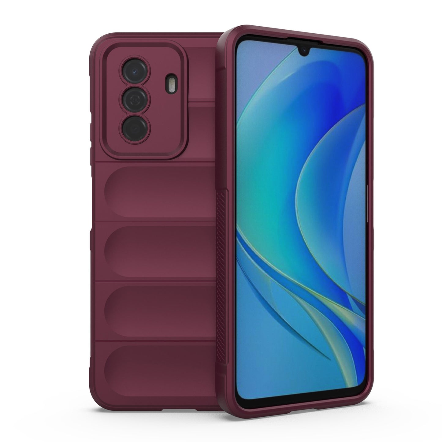 Huawei Nova Y70 Magic Shield Phone Case – Durable TPU + Flannel, Stylish Protection, Brightly Coloured, Wear-Resistant-buycases.co.uk