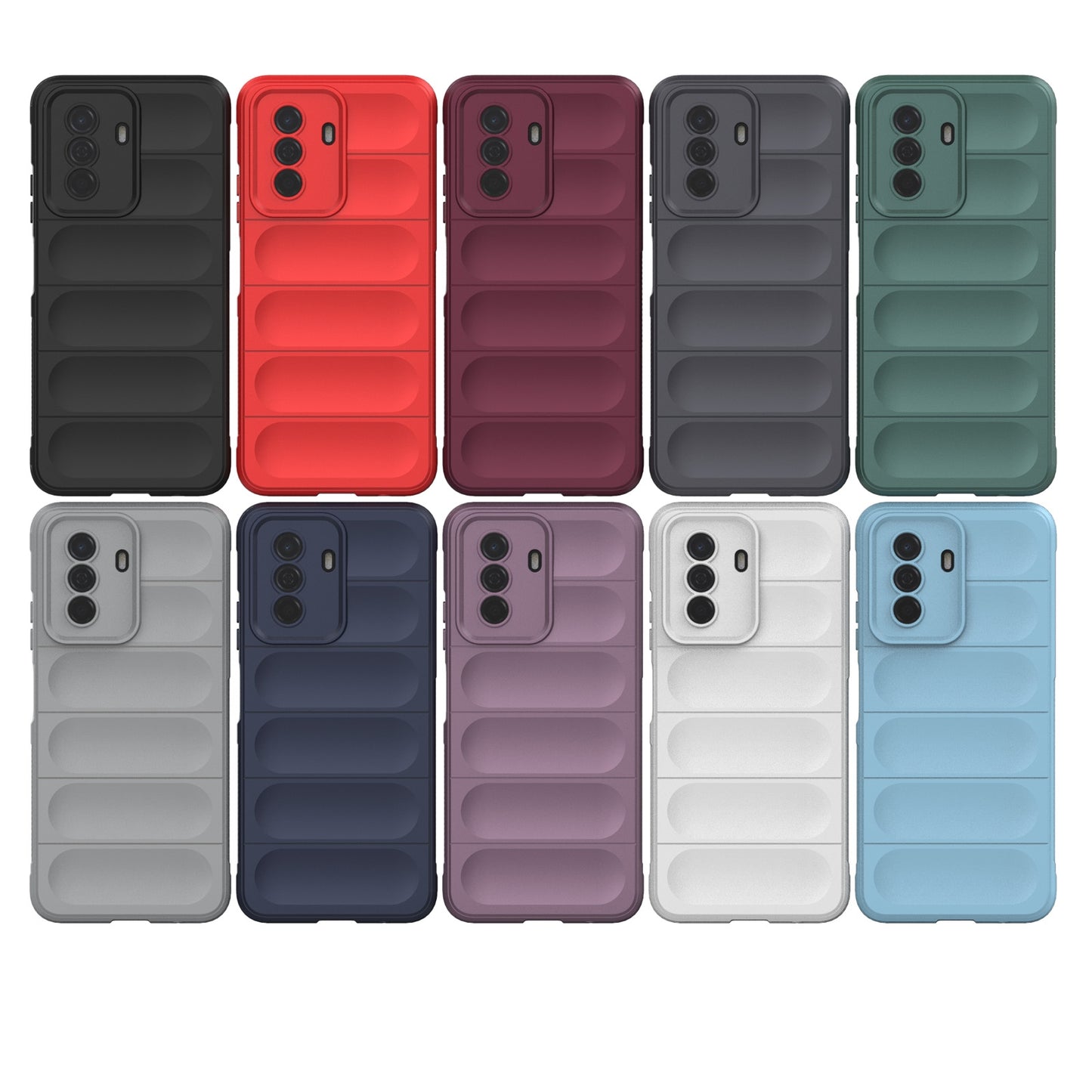 Huawei Enjoy 50 4G Magic Shield Phone Case – Durable TPU + Flannel, Stylish Protection, Brightly Coloured, Wear-Resistant-buycases.co.uk